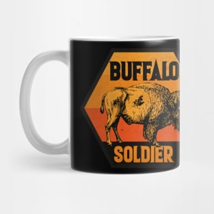 Buffalo Soldier Sign Mug